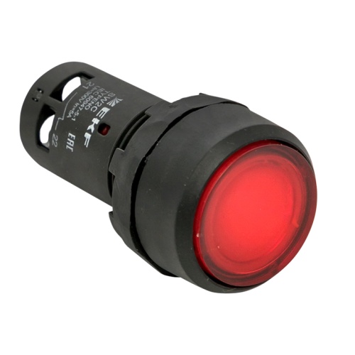 Кнопка SW2C-10D с подсветкой красная NO PROxima | код  sw2c-md-r | EKF